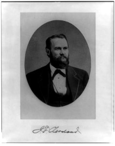 John F. Cleveland, head-and-shoulders portrait, facing right, in oval LCCN97508376