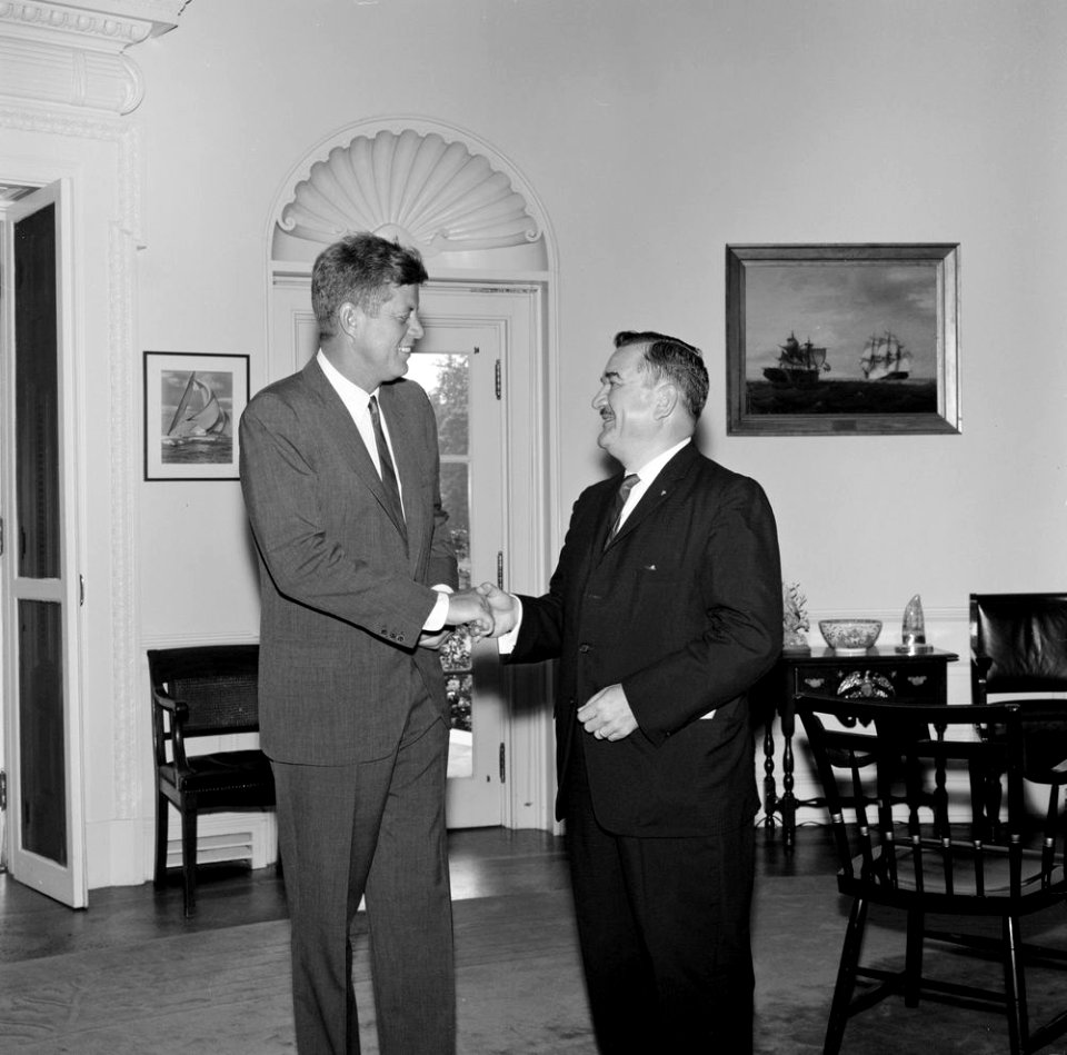 John F. Kennedy and Clement J. Zablocki