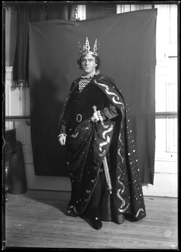 John Forsell in Hans Heiling at Kungliga Operan 1906 - SMV - NF078