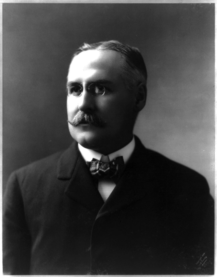 John Fremont Hill, 1855-1912, head and shoulders LCCN2007682454