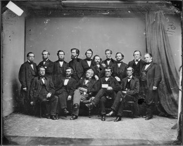 John G. Nickola., Hon. George H. Pendelton, Ohio., Hon. Henry J. Raymond, N.Y., Hon. William A. Richardson, Ill.... - NARA - 525723