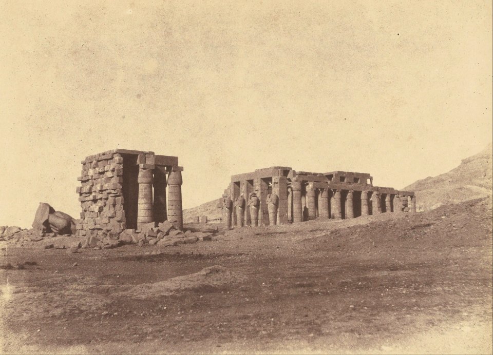 John Beasly Greene (American, born France - (Ramesseum, Thebes) - Google Art Project