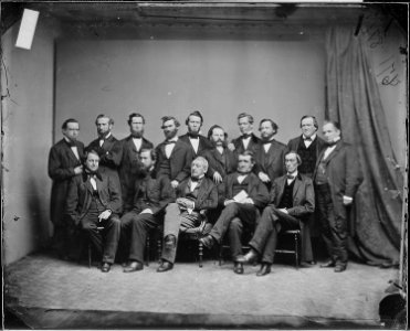 John G. Nickola., Hon. George H. Pendelton, Ohio., Hon. Henry J. Raymond, N.Y., Hon. William A. Richardson, Ill.... - NARA - 525722