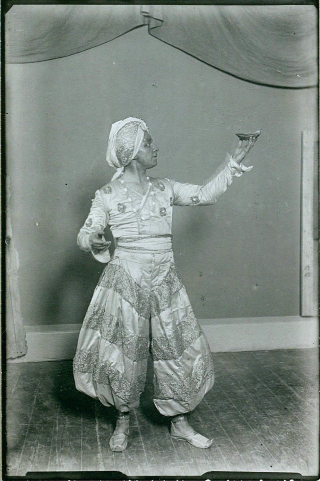 Johannes Poulsen in Aladdin 1919