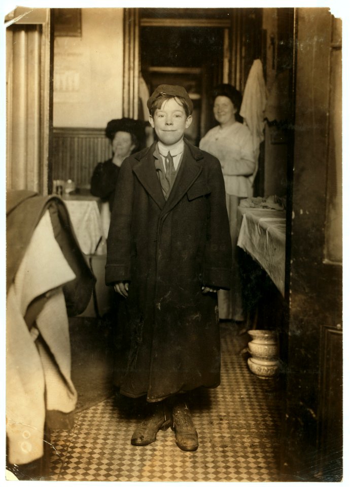 John Gannon (14 years old) 104 Cherry St. John cannot secure an employment certificate because he lacks weight and cannot pass the physical test; he is also under sized for his age; has LOC nclc.04637