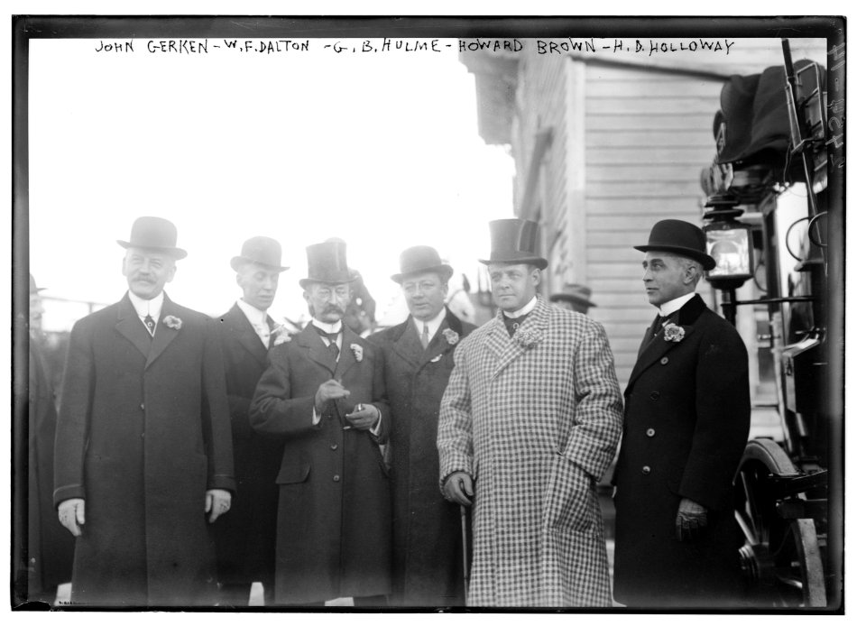 John Gerken, W.F. Dalton, G.B. Hulme, Howard Brown, and H.D. Holloway LCCN2014690908