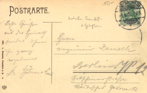 Johannisberg, Hessen - Stadtansicht (back) (Zeno Ansichtskarten)