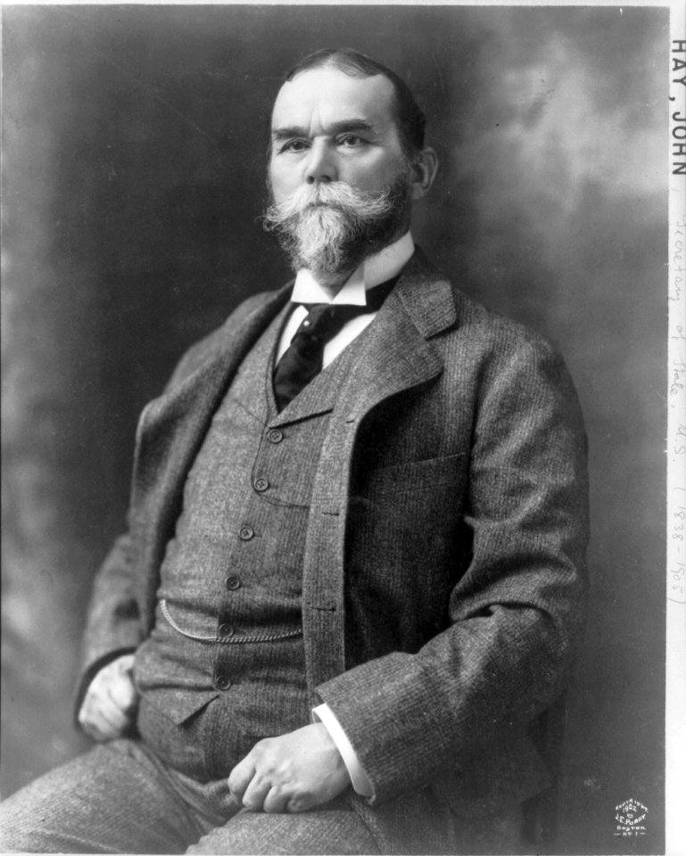 John Hay, half-length portrait, seated LCCN2005685611