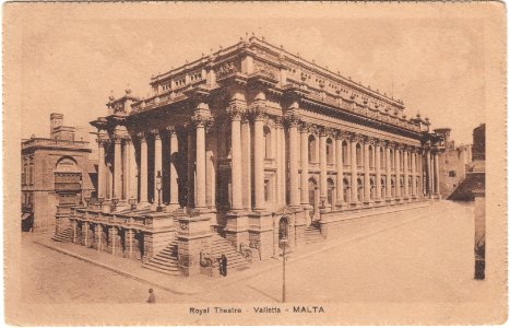 John Critien, Royal Theatre - Valletta - Malta (cropped) photo