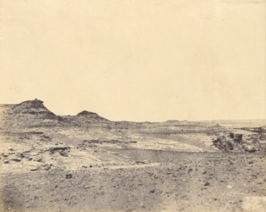 John Beasly Greene (American, born France - (Etude de terrain près de Gebel Abousir, 2de cataracte) - Google Art Project