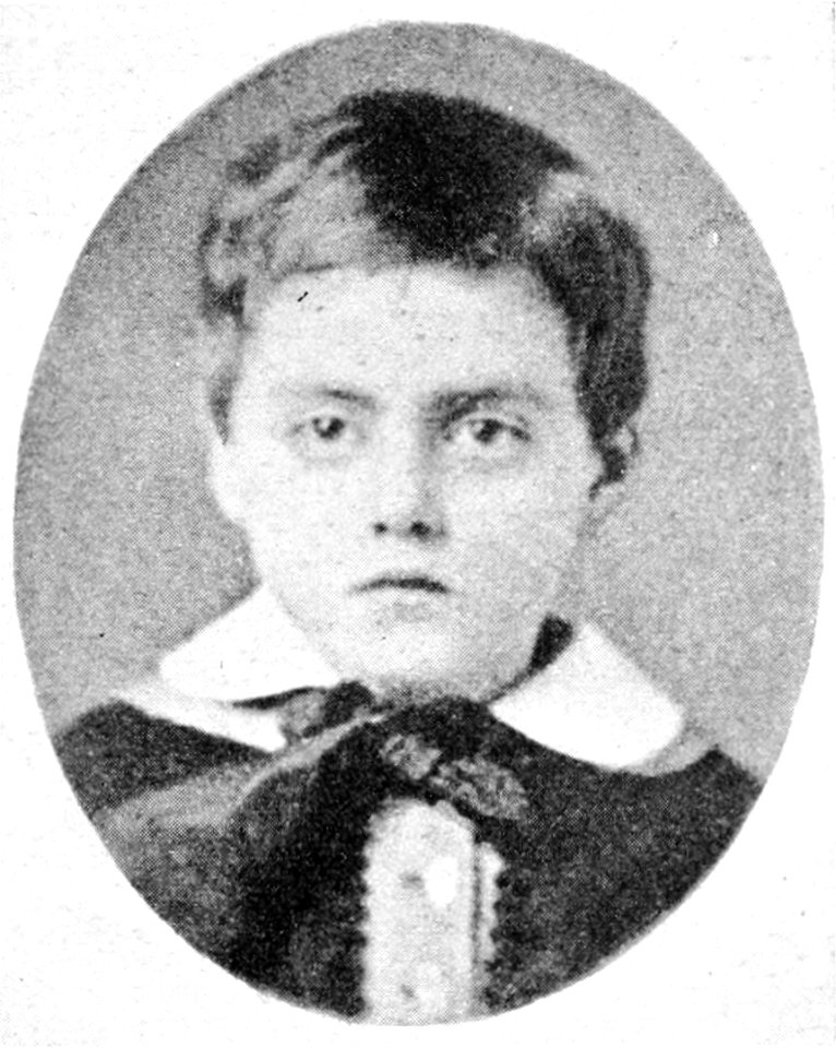 John Drew as a young boy