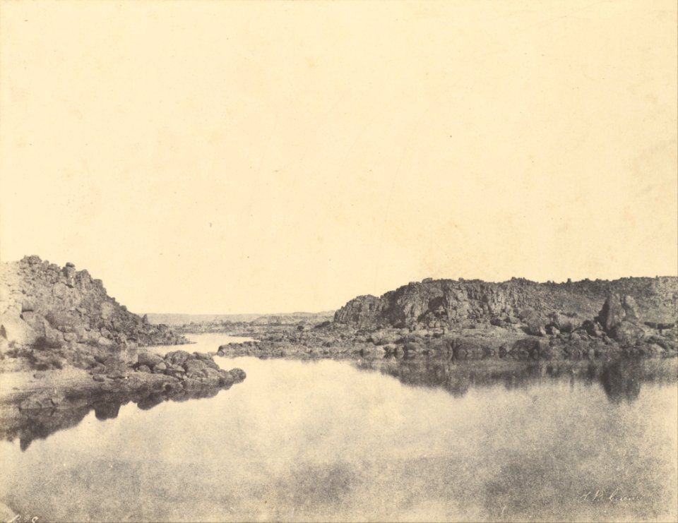 John Beasly Greene (American, born France - (Première cataracte prise de Philae) - Google Art Project