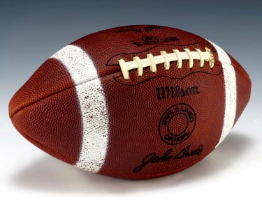 John Brodie signature football (1991.83.1) photo