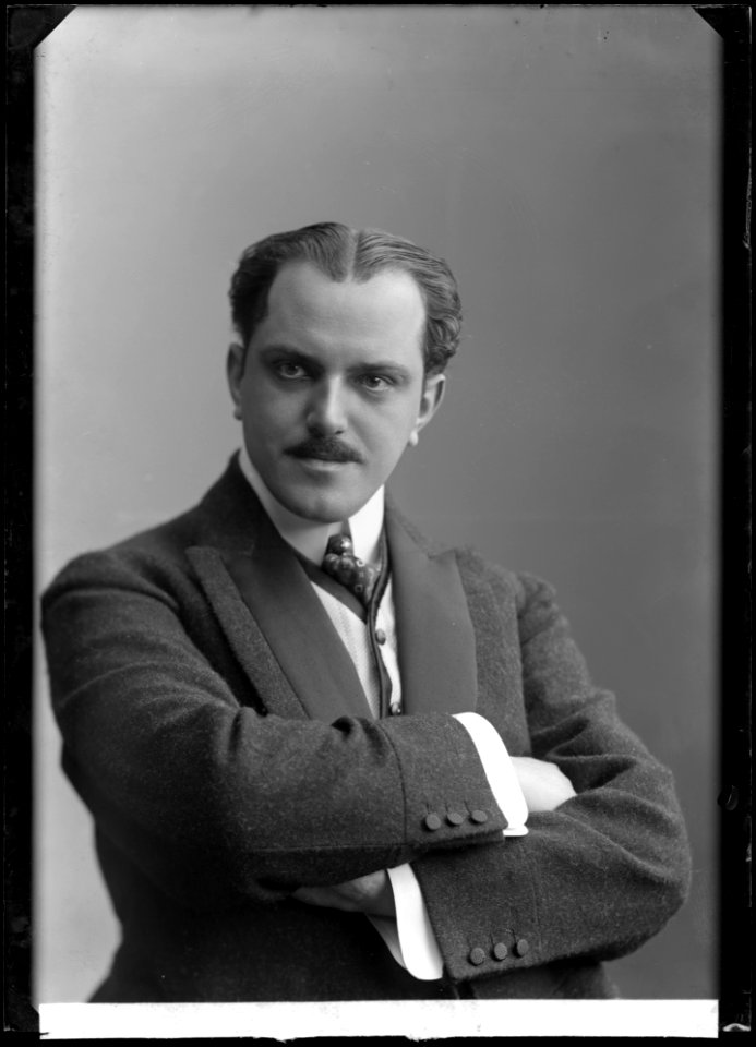 John Lindlöf in Catherine at Vasateatern 1907 - SMV - NL035