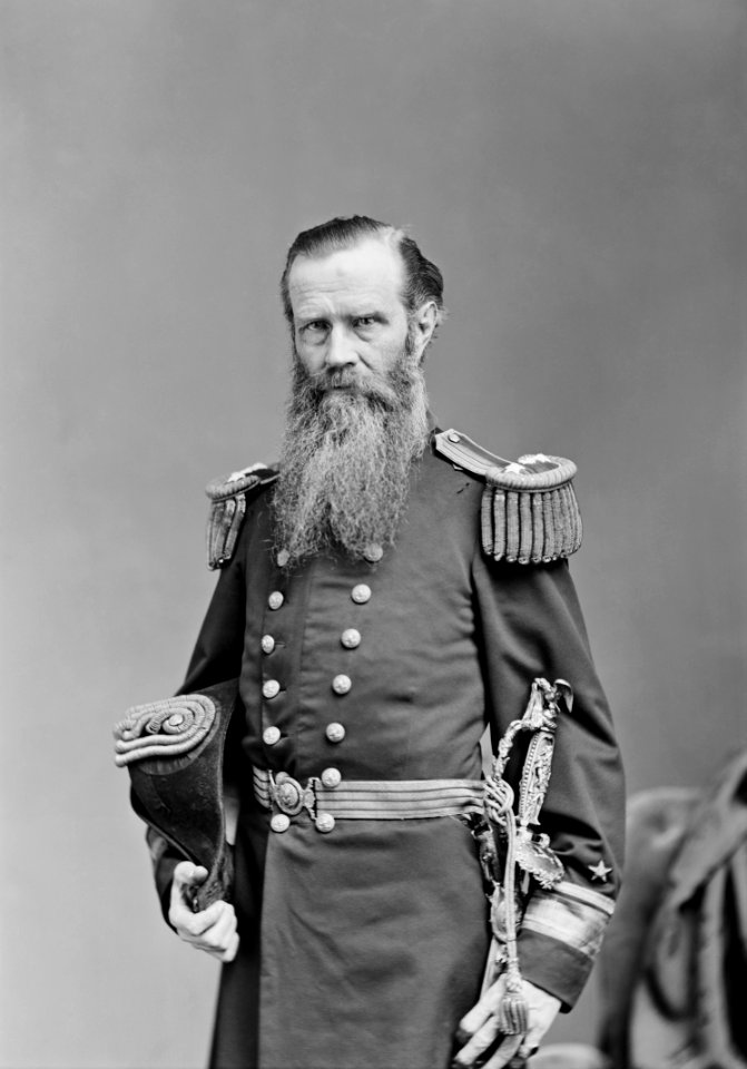 John Lorimer Worden - Mathew Brady - left photograph
