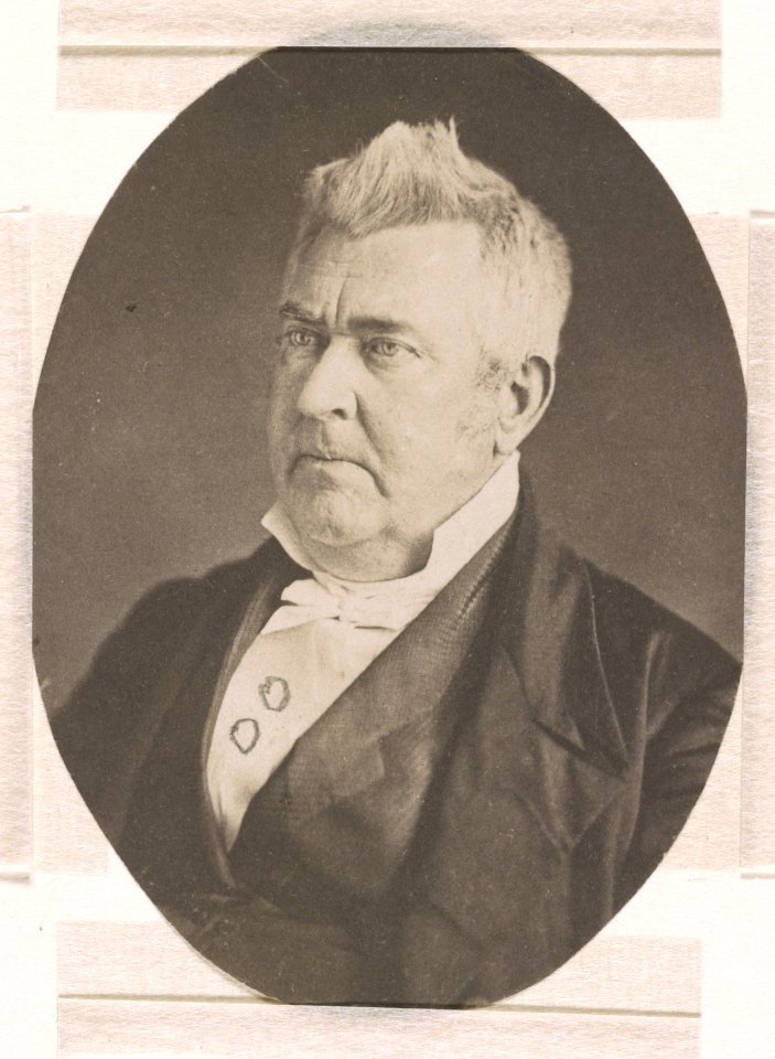John M. Clayton, head-and-shoulders length studio portrait, facing left LCCN2015651550