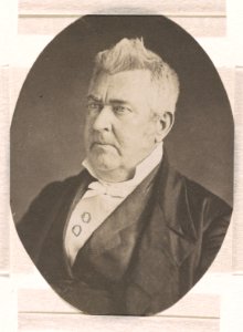 John M. Clayton, head-and-shoulders length studio portrait, facing left LCCN2015651550