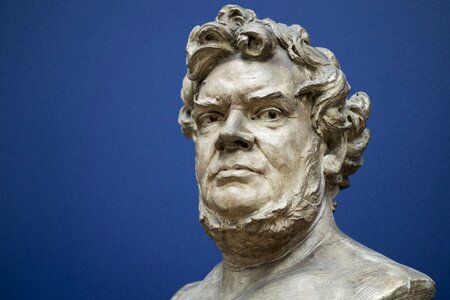 Ancient man face