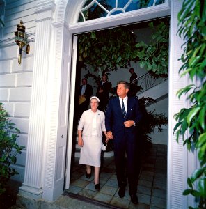 John F. Kennedy and Golda Meir
