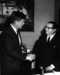 John F. Kennedy and José Antonio Mora 03