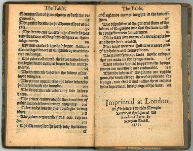 John Fortescue, A Learned Commendation of the Politique Lawes of Englande (1st English ed, 1567, colophon) - 20140816