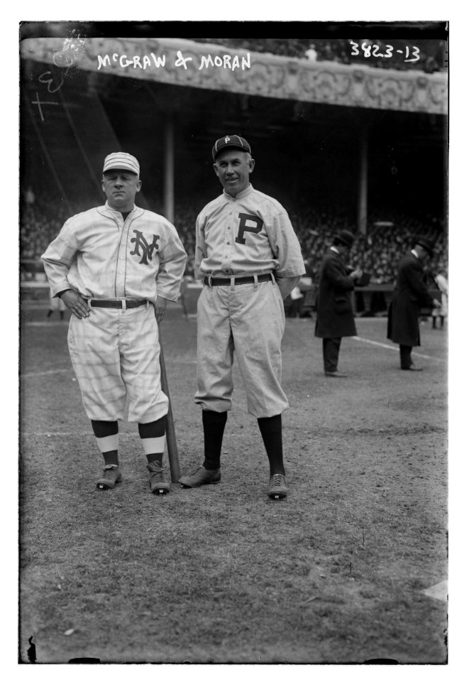 John McGraw, manager, New York NL, & Pat Moran, manager, Philadelphia NL (baseball) LCCN2014701473