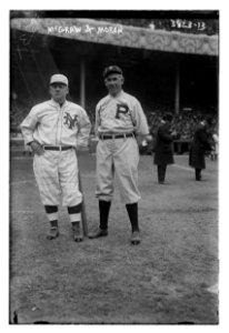 John McGraw, manager, New York NL, & Pat Moran, manager, Philadelphia NL (baseball) LCCN2014701473