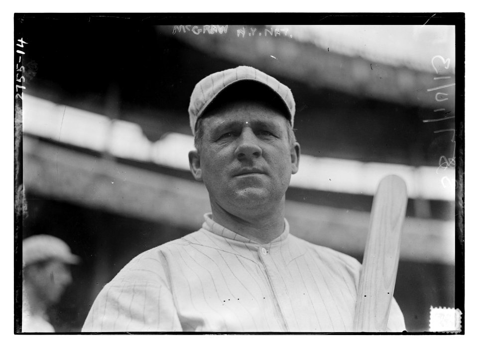 John McGraw, New York NL, at Polo Grounds, NY (baseball) LCCN2014693542