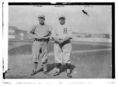 John McGraw, manager, New York NL & Wilbert Robinson, Manager, Brooklyn NL (baseball) LCCN2014696203