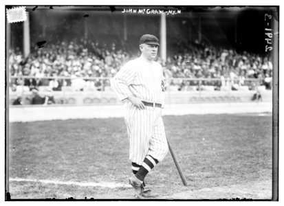 John McGraw, New York NL, at Polo Grounds, NY (baseball) LCCN2014691332