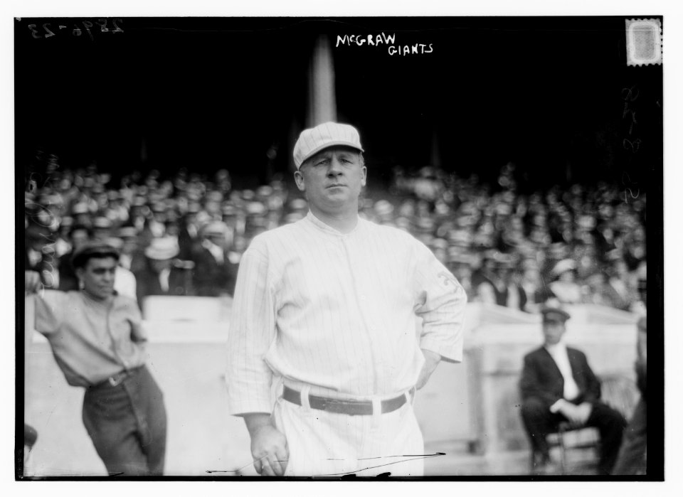 John McGraw, New York NL, at Polo Grounds, NY (baseball) LCCN2014694727