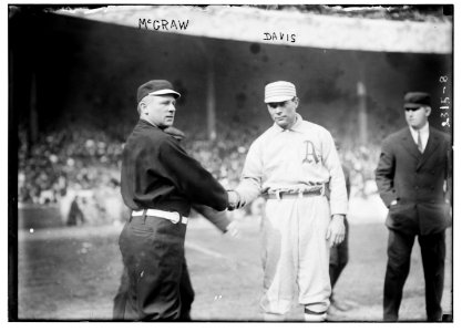 John McGraw, New York, NL & Davis, Philadelphia, AL (baseball) LCCN2014689848