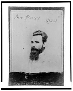 John Gregg, Brigadier General, C.S.A., head-and-shoulders portrait, facing left LCCN2004682189
