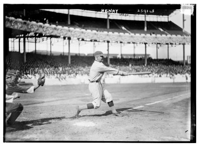 John P. Henry, Washington AL, at Polo Grounds, NY (baseball) LCCN2014691888
