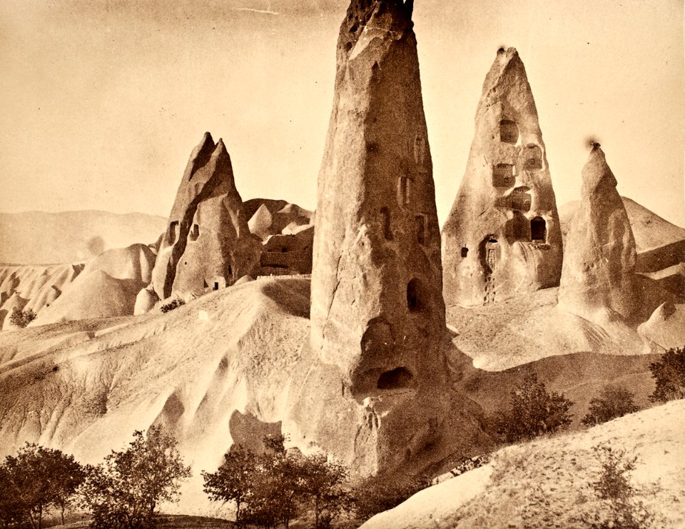 John Henry Haynes. Cappadocia, near Uçhısar (1884 or 1887)