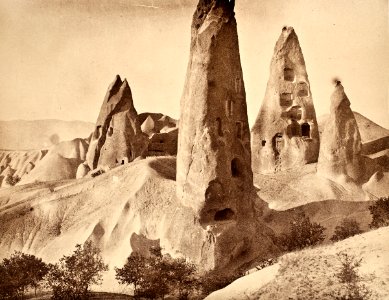 John Henry Haynes. Cappadocia, near Uçhısar (1884 or 1887)