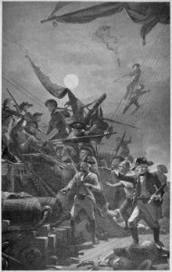 John Paul Jones capturing the Serapis - NARA - 532354