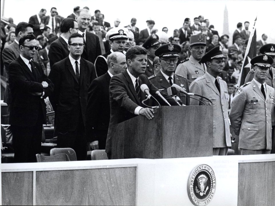 President Kennedy Hanau Speech Germany 1963