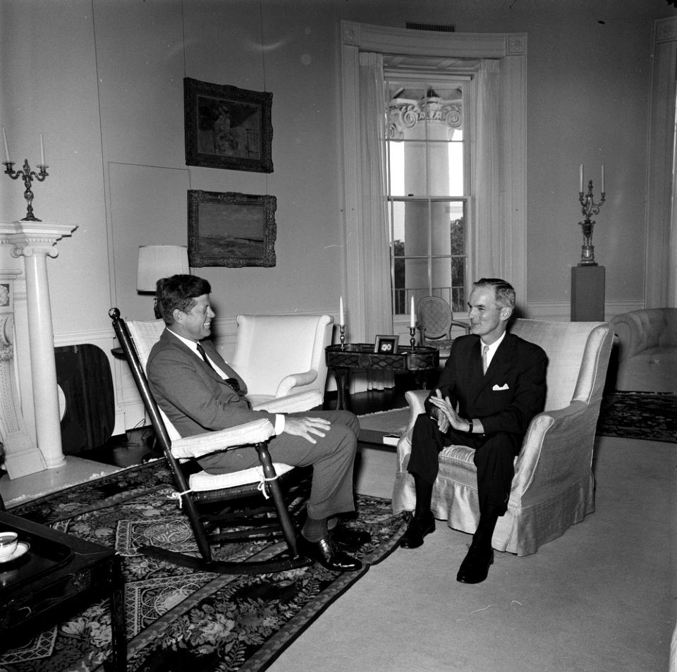 John F. Kennedy and Matthew E. Welsh