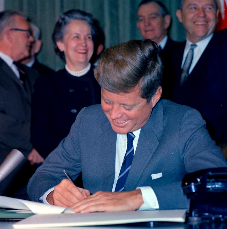 John F. Kennedy Signs the Community Mental Health Act - ST-C376-2-63