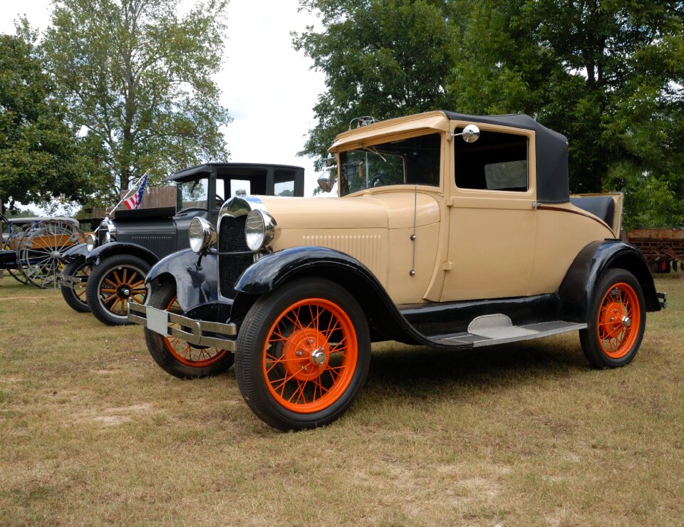 Retro restoration car