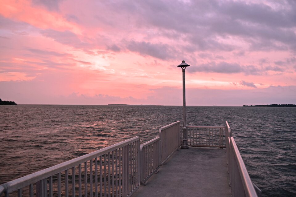 Outdoors pier cedar key