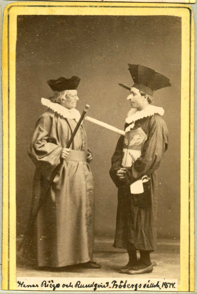 John Riégo & Carl Rundqvist, rollporträtt - SMV - H7 040