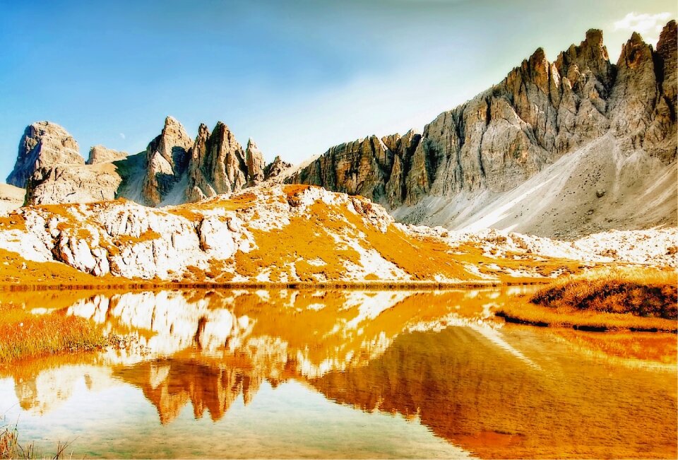 Italy mountains hiking