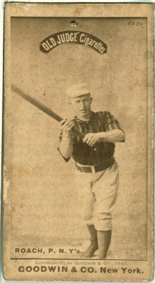 John Roach, New York Giants, baseball card portrait LCCN2007686860