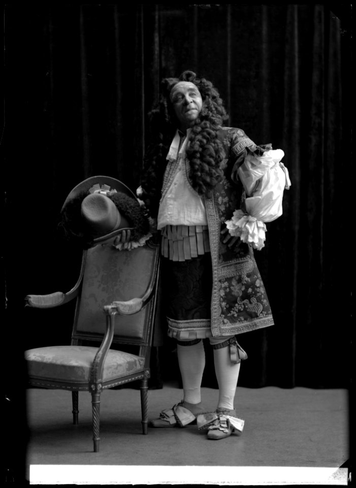 John Riego in Borgaren adelsman at Dramatiska teatern 1908 - SMV - GR031