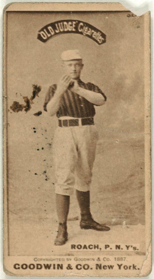 John Roach, New York Giants, baseball card portrait LCCN2007686861