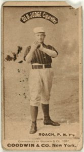 John Roach, New York Giants, baseball card portrait LCCN2007686861