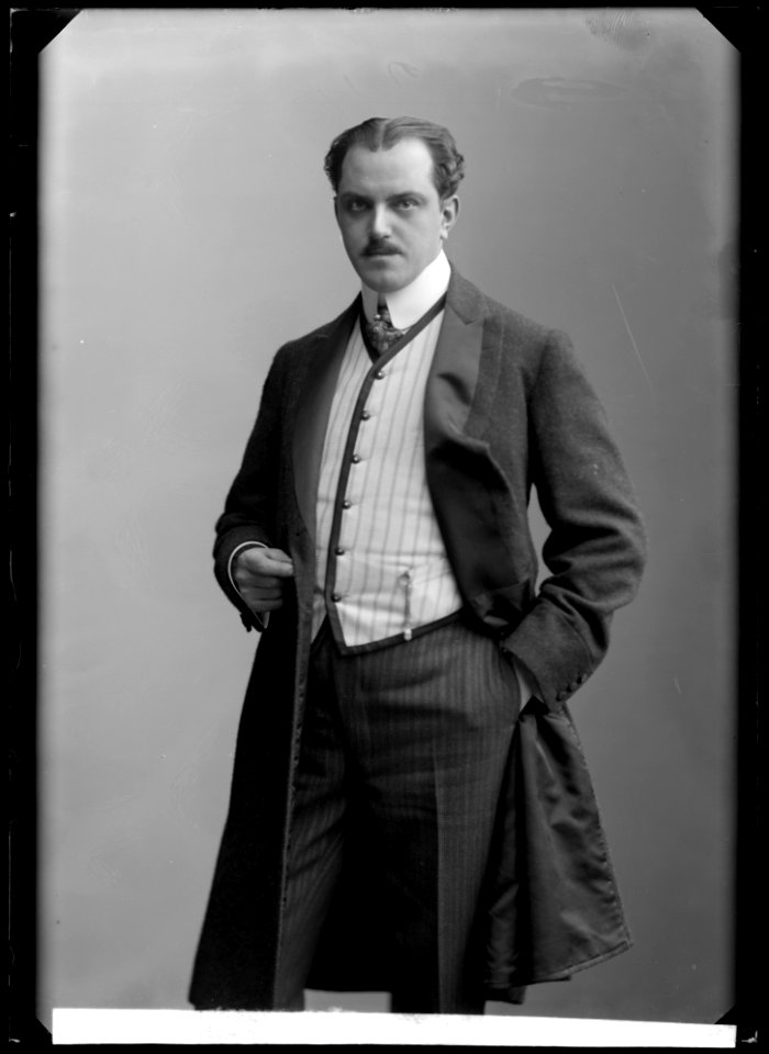 John Lindlöf in Catherine at Vasateatern 1907 - SMV - GL088