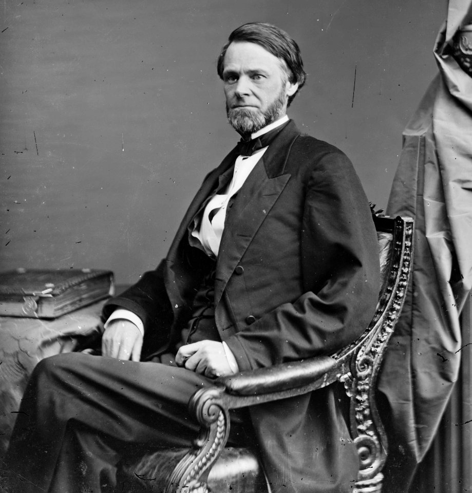 John Sherman, Brady-Handy photo portrait, ca1860-1875